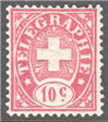 Switzerland Telegraph Zumstein 14 Mint